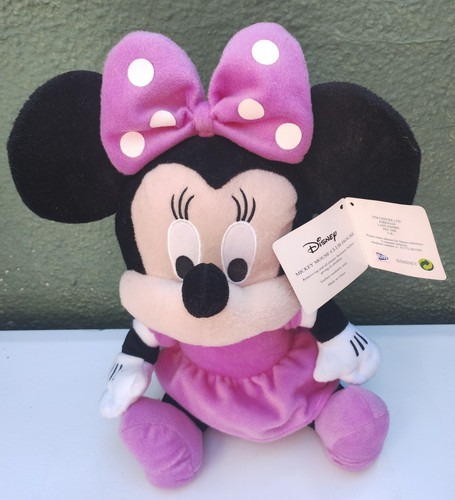 Minnie mouse pink soft - minnie, plush