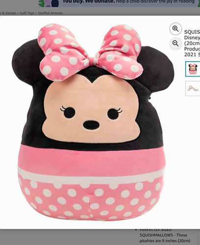 Squishmallows disney minnie - disney,